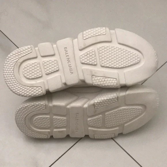 Balenciaga Women’s White Sock Shoes Sneakers Size Eu 35 - Picture 6 of 8